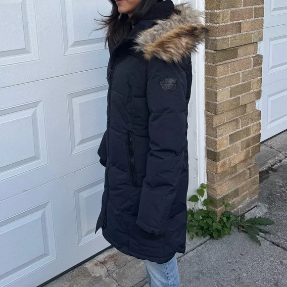 Noize Women’s Navy Winter jacket - Picture 5 of 16